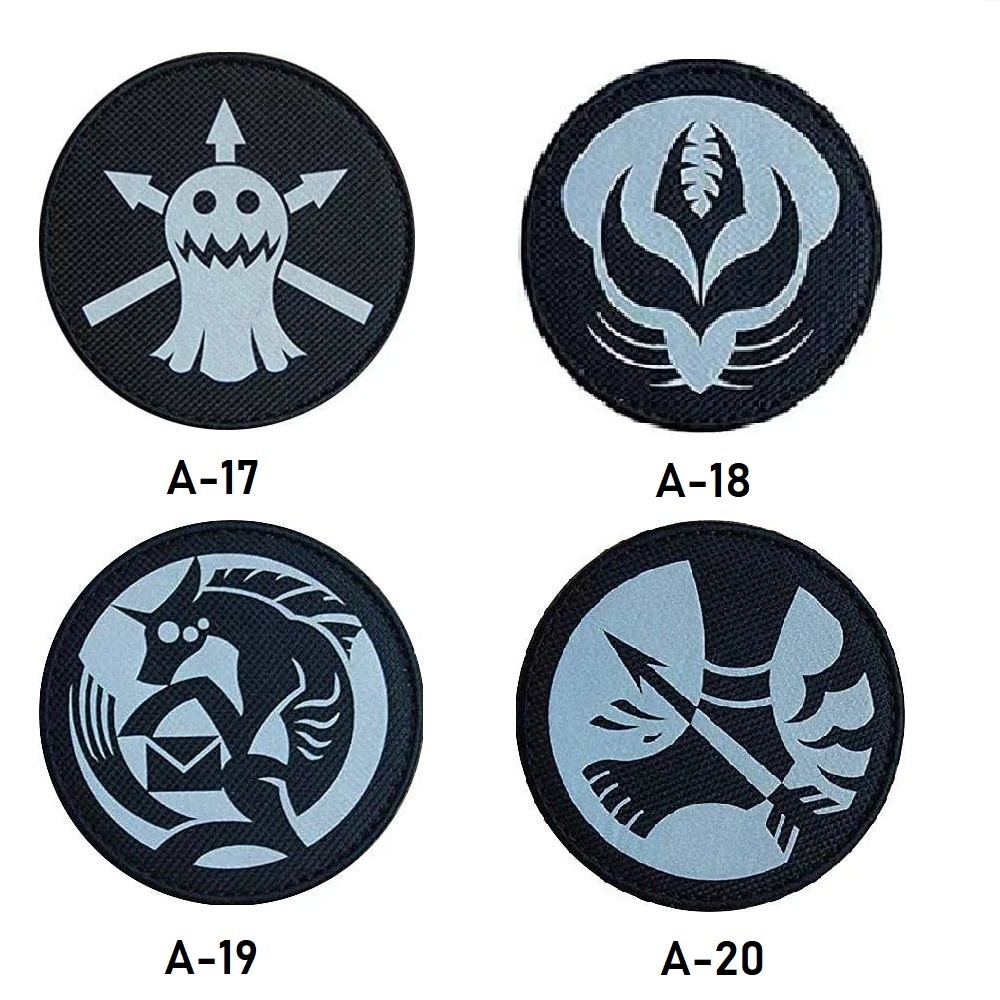 【SCP財団】光反射効果 ワッペンセット