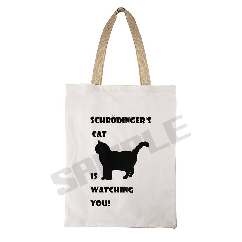 【シュレディンガーの猫 】トートバッグ