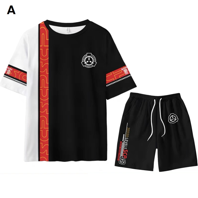 【SCP財団】夏Tシャツ/半ズボン/長ズボン