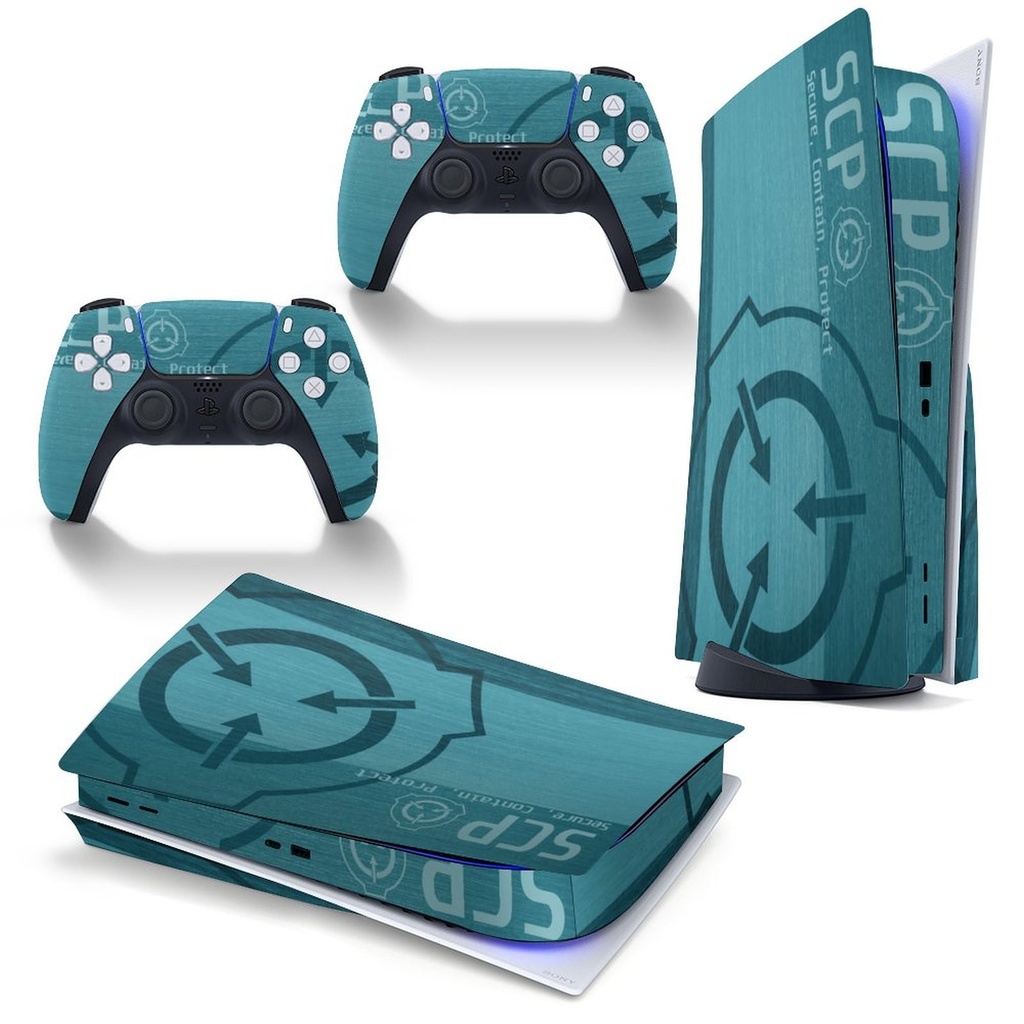 【SCP財団】PS5ドライブ版用 スキンシール