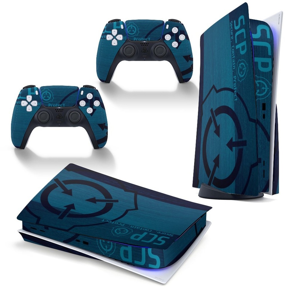 【SCP財団】PS5ドライブ版用 スキンシール