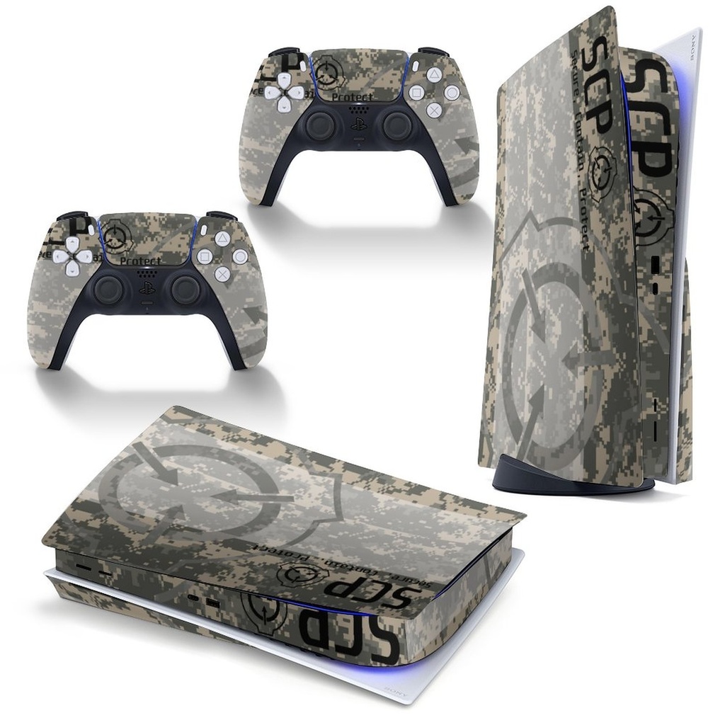 【SCP財団】PS5ドライブ版用 スキンシール