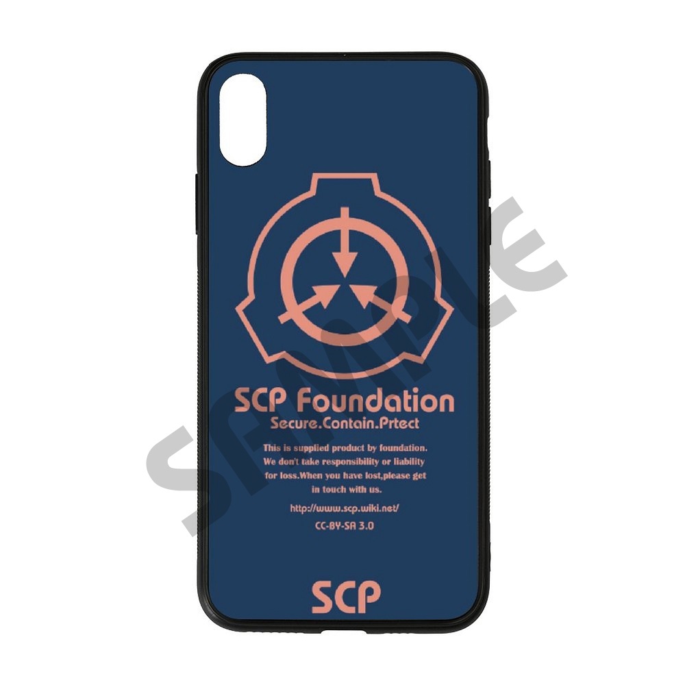 【SCP財団】強化ガラス iPhoneケース