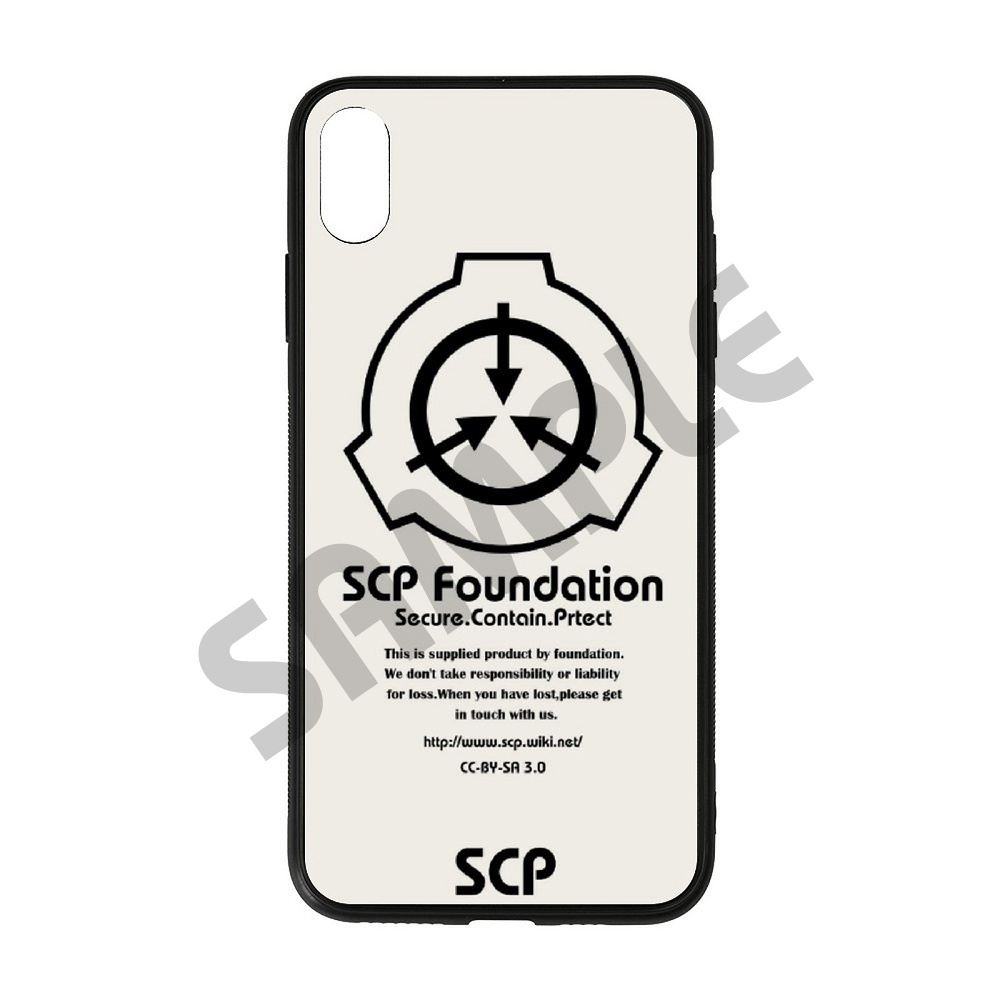 【SCP財団】強化ガラス iPhoneケース