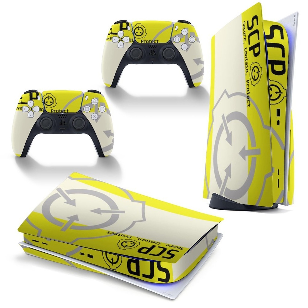 【SCP財団】PS5ドライブ版用 スキンシール