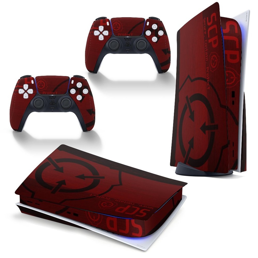 【SCP財団】PS5ドライブ版用 スキンシール