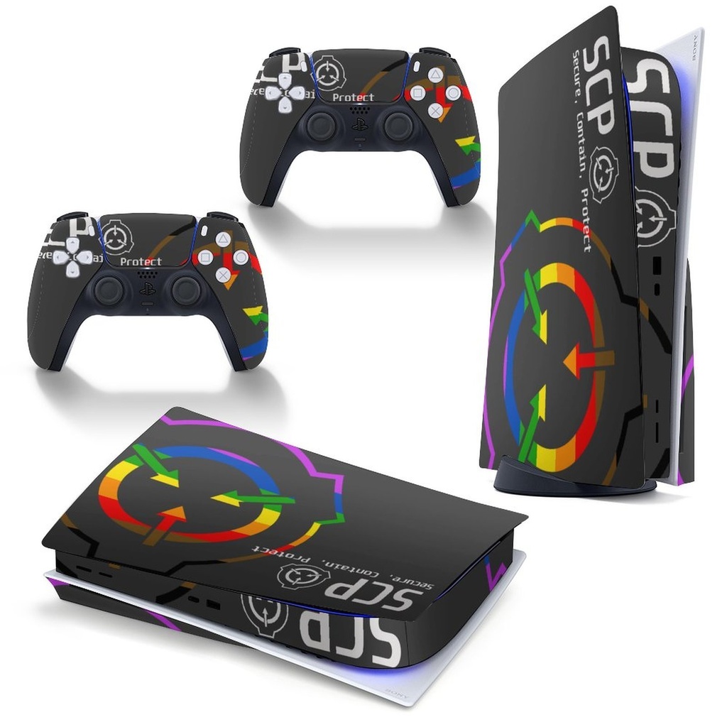 【SCP財団】PS5ドライブ版用 スキンシール