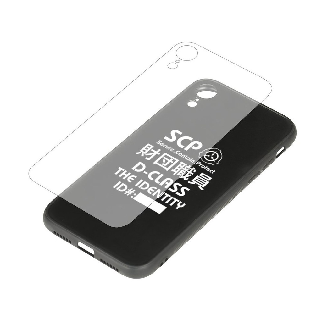 【SCP財団職員】強化ガラス iPhoneケース