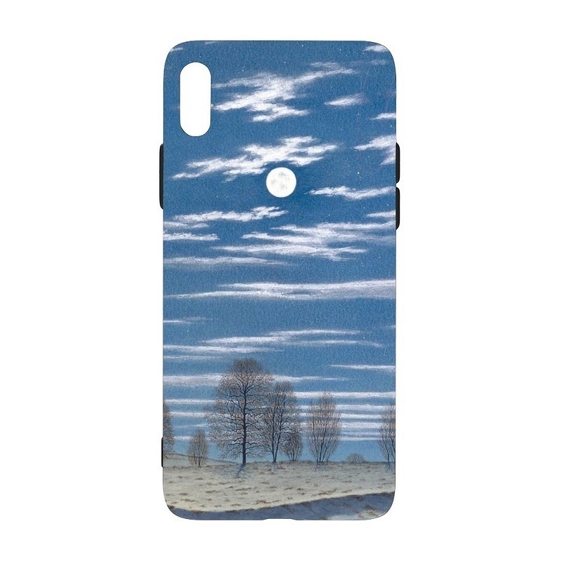 【冬の月光】側面透明/黒 iPhoneケース