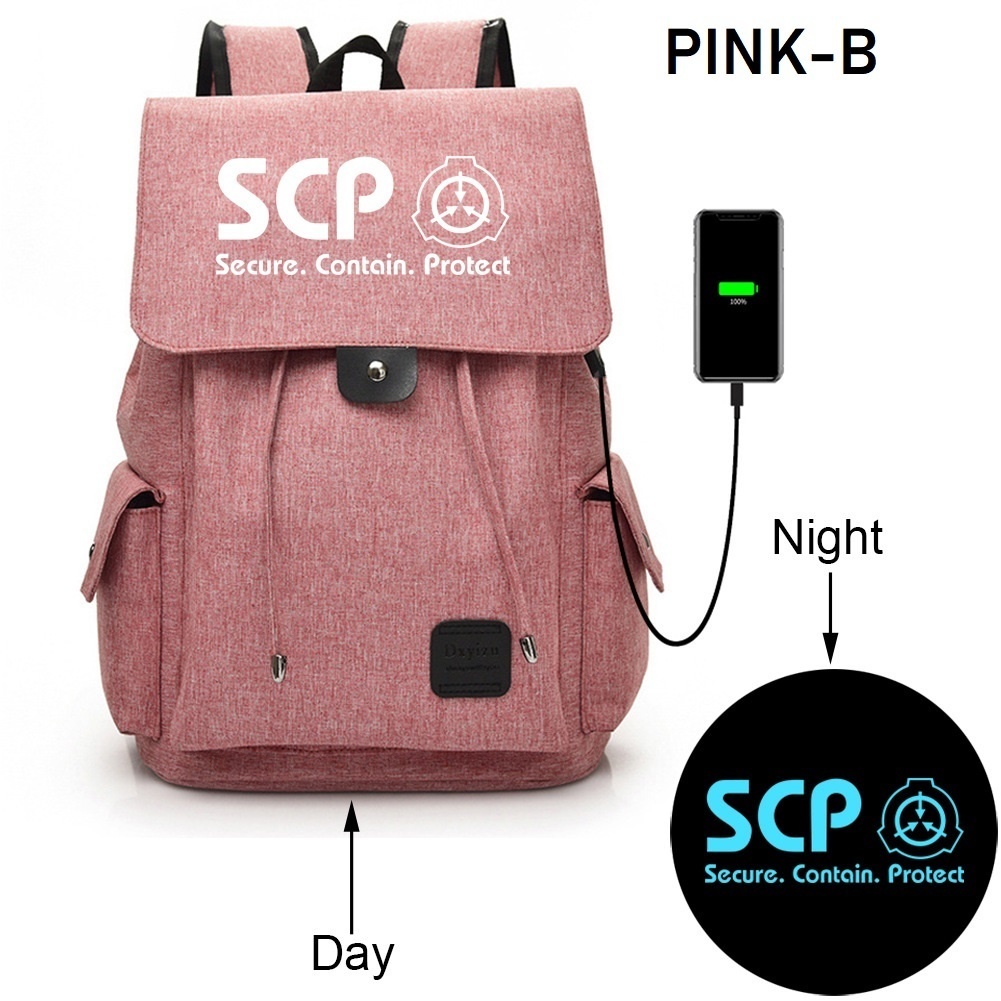 【SCPファンデーション】夜光効果 4色 リュックサック