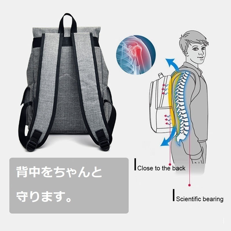 【SCPファンデーション】夜光効果 4色 リュックサック