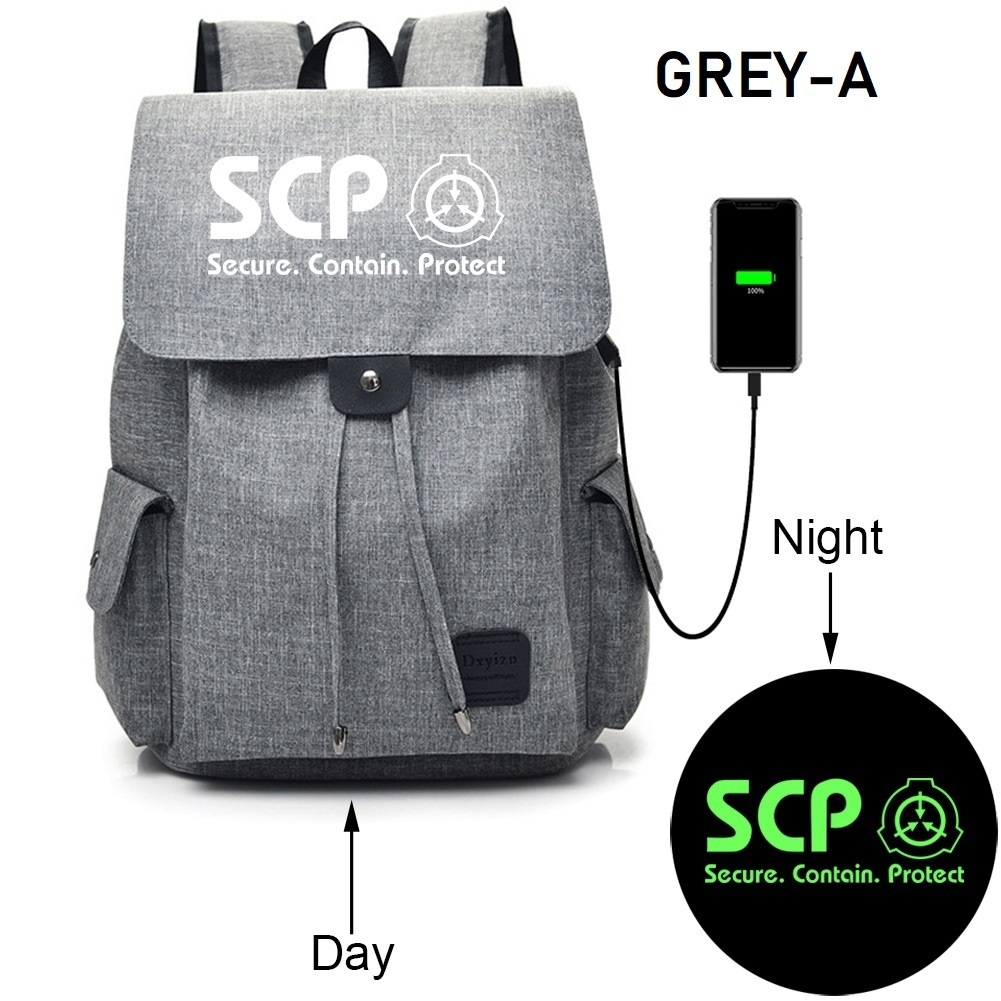 【SCPファンデーション】夜光効果 4色 リュックサック