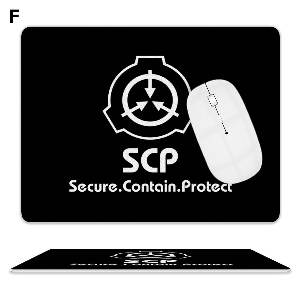 【SCPファンデーション】10種類 PUレザーマウスパッド