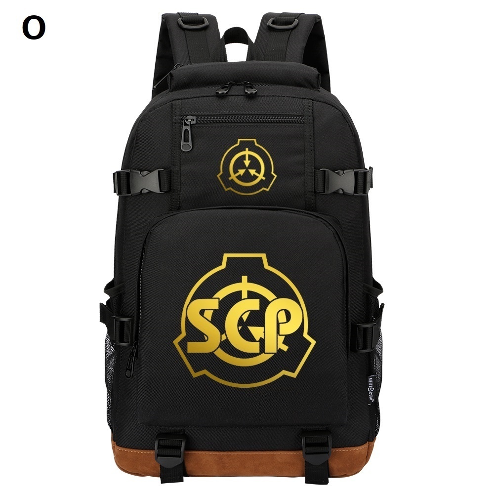 【SCPファンデーション】15種類 金色文字 リュックサック