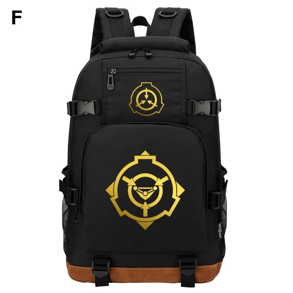 【SCPファンデーション】15種類 金色文字 リュックサック