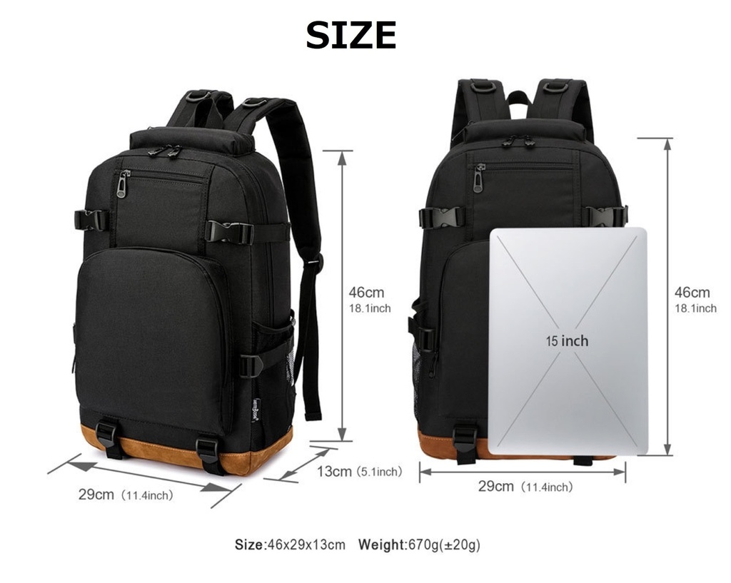 【SCPファンデーション】15種類 金色文字 リュックサック