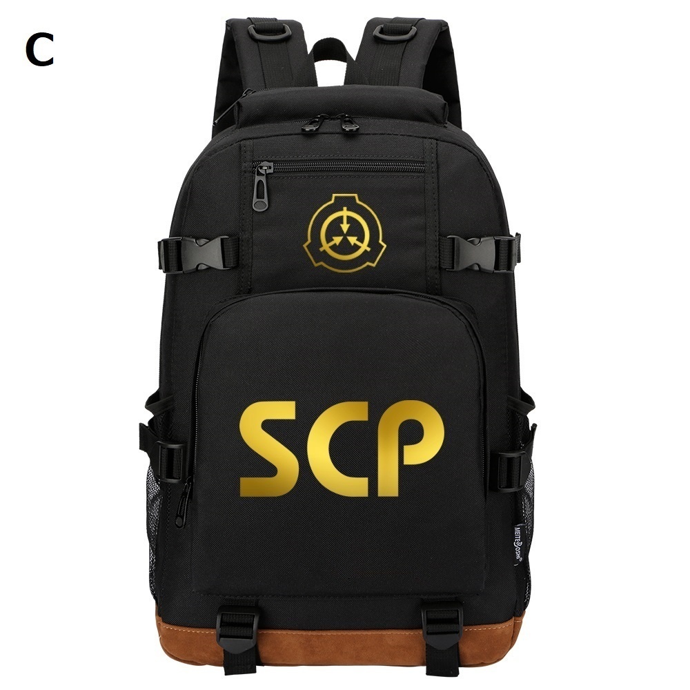 【SCPファンデーション】15種類 金色文字 リュックサック