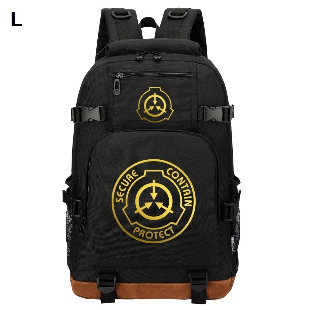 【SCPファンデーション】15種類 金色文字 リュックサック