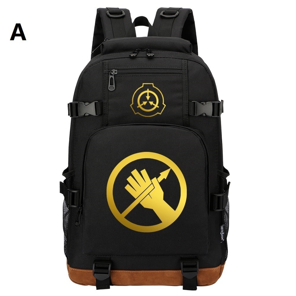 【SCP MTF機動部隊】19種類 金色文字 リュックサック