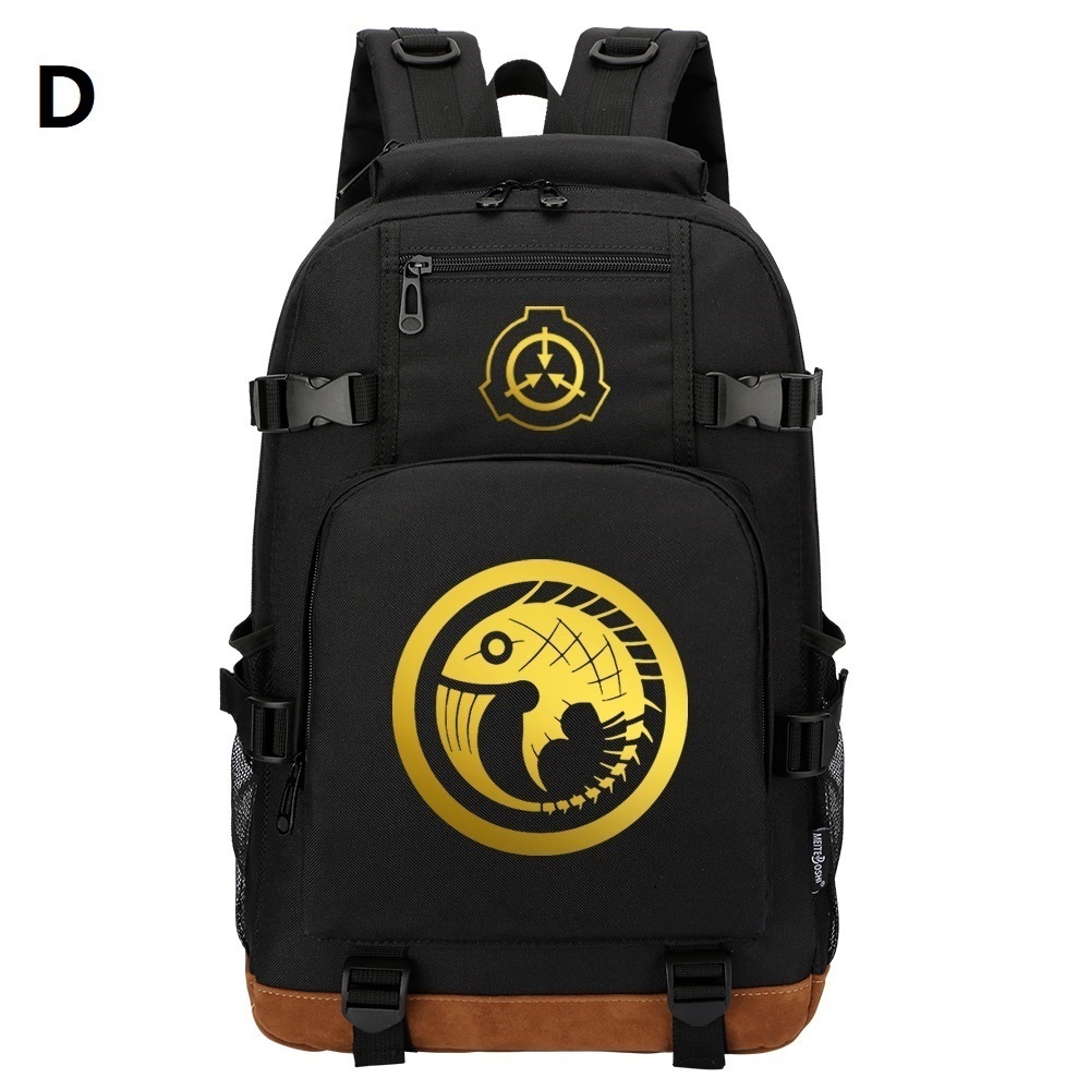 【SCP MTF機動部隊】19種類 金色文字 リュックサック