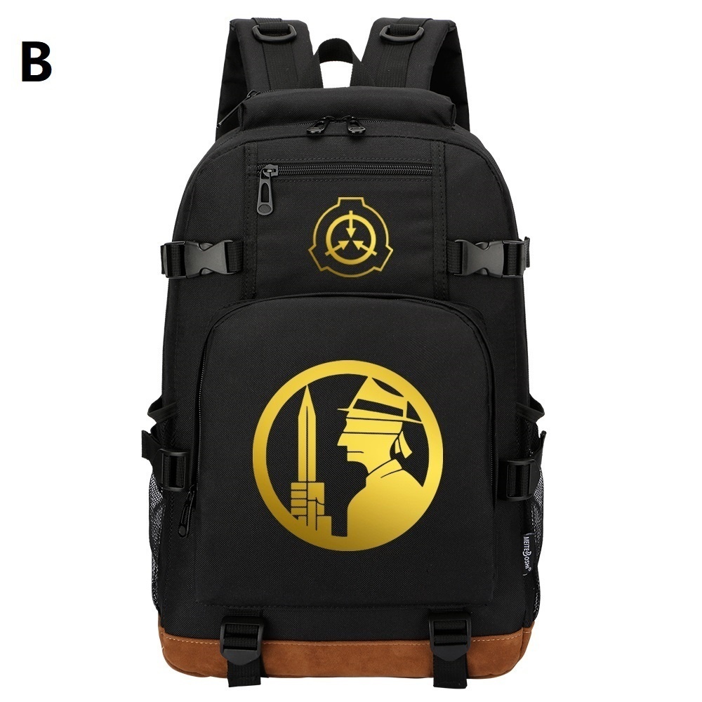 【SCP MTF機動部隊】19種類 金色文字 リュックサック