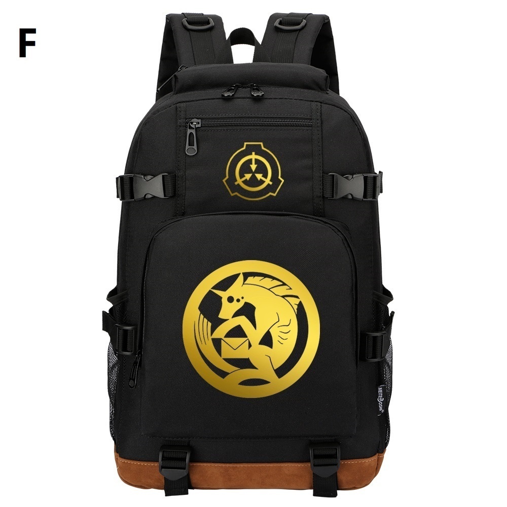 【SCP MTF機動部隊】19種類 金色文字 リュックサック