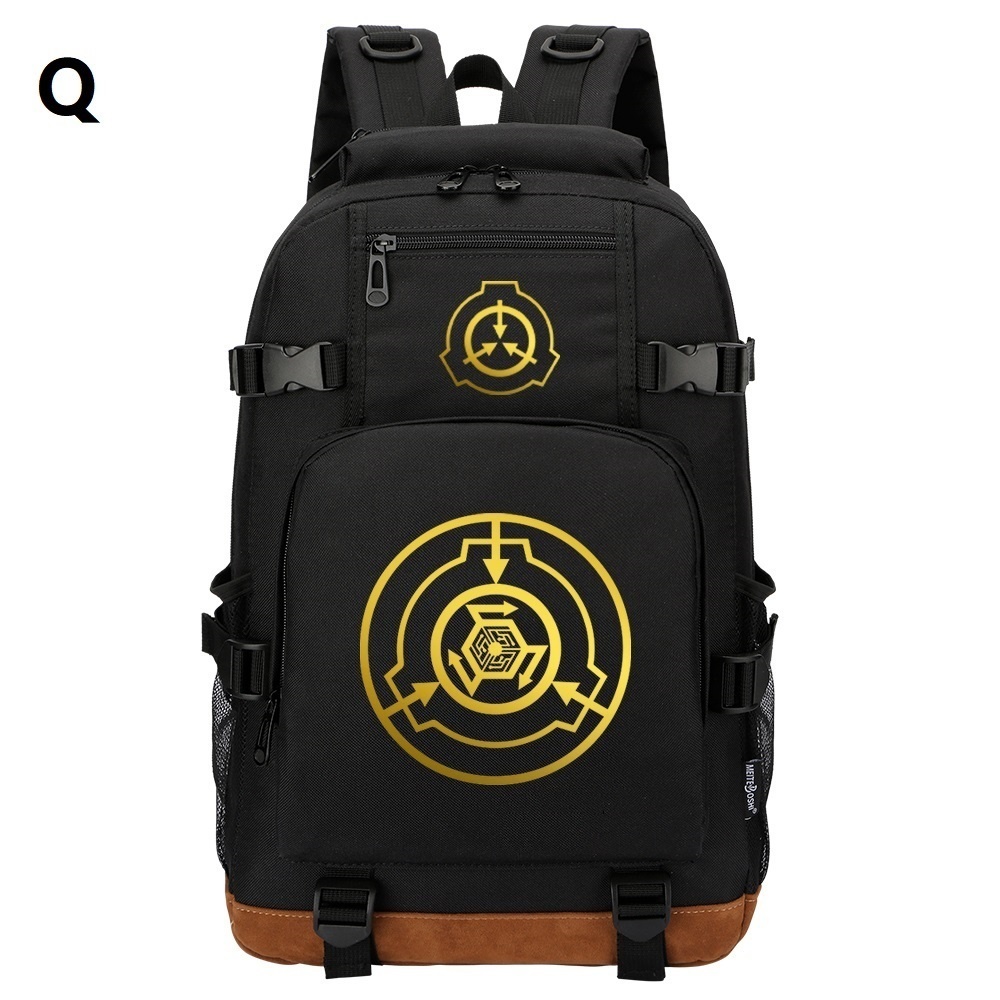 【SCP MTF機動部隊】19種類 金色文字 リュックサック