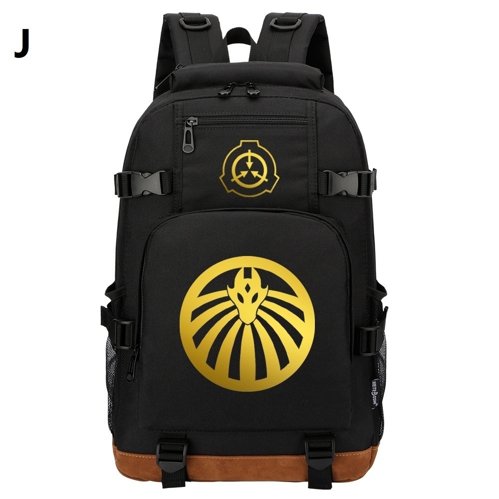 【SCP MTF機動部隊】19種類 金色文字 リュックサック