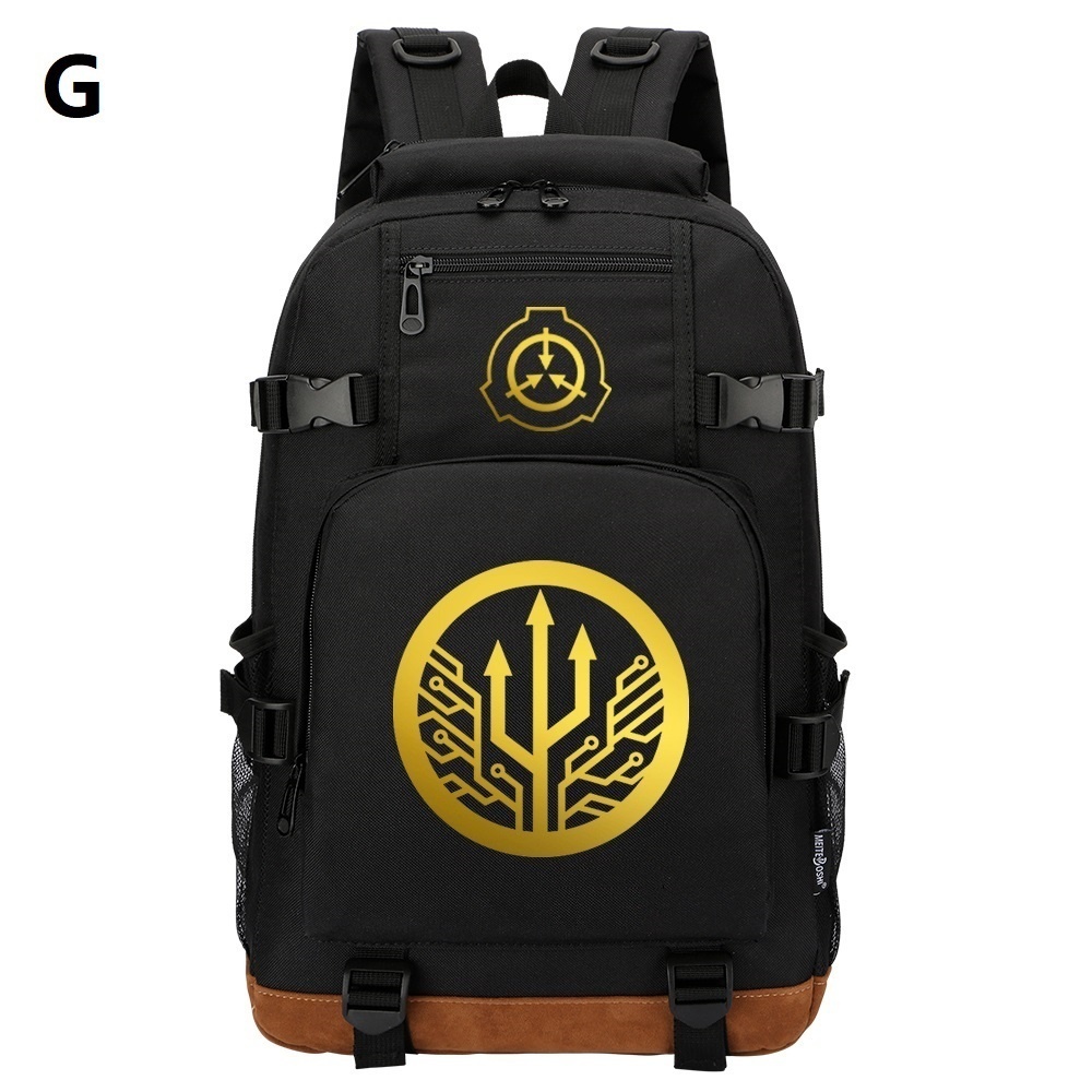 【SCP MTF機動部隊】19種類 金色文字 リュックサック