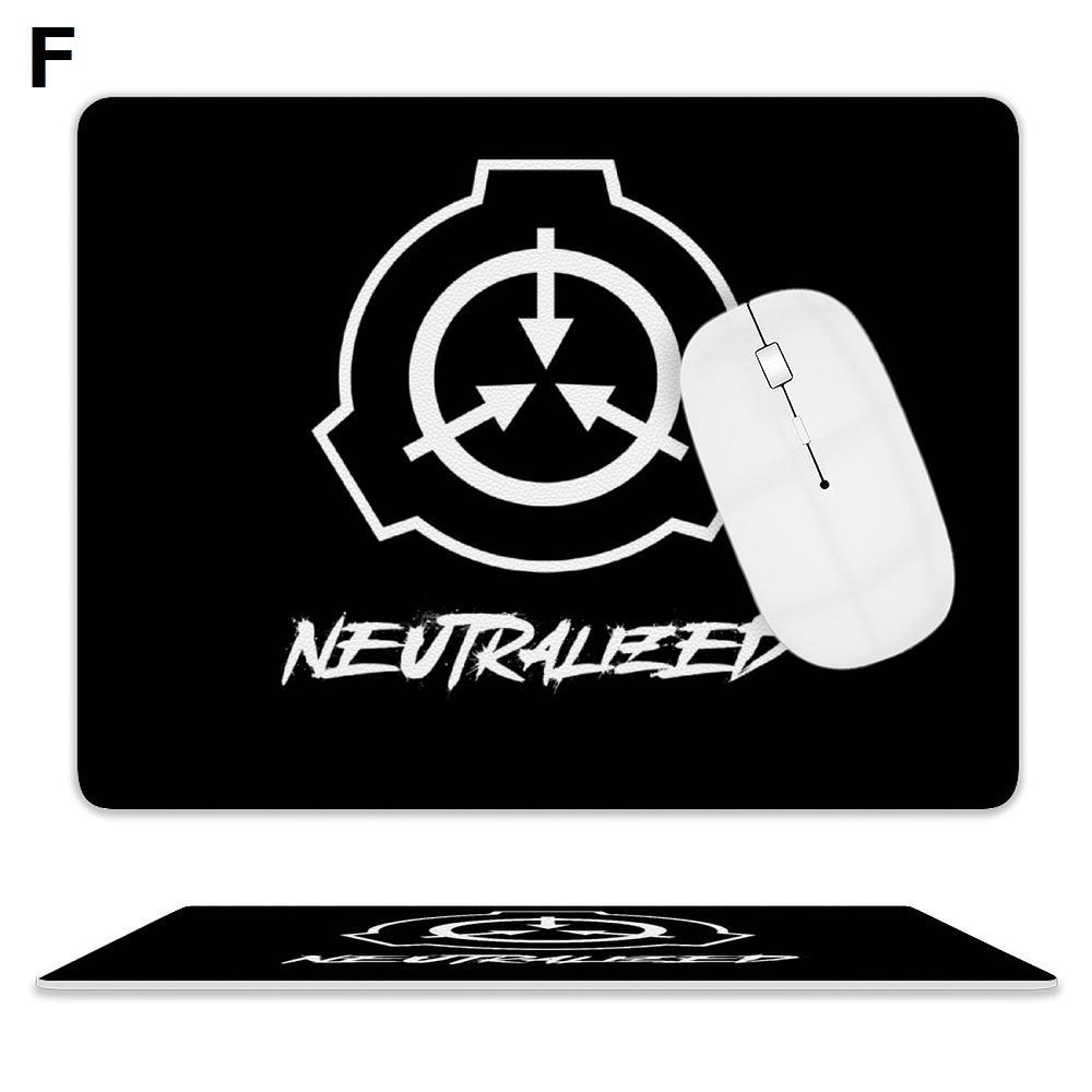 【SCP財団オブジェクトクラス】6クラス PUレザーマウスパッド