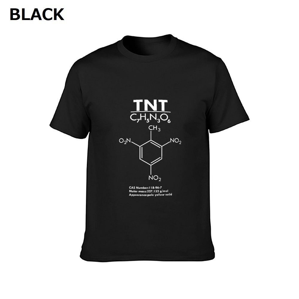 【化学構造式】TNT💣 2色 Tシャツ