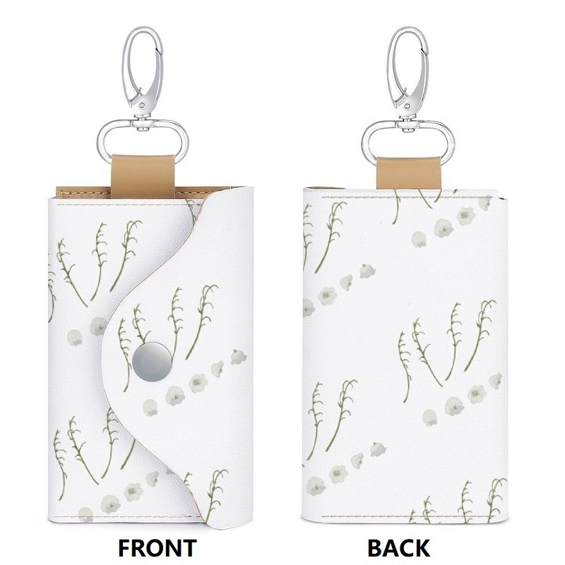 【スズラン】PUレザーキーホルダー