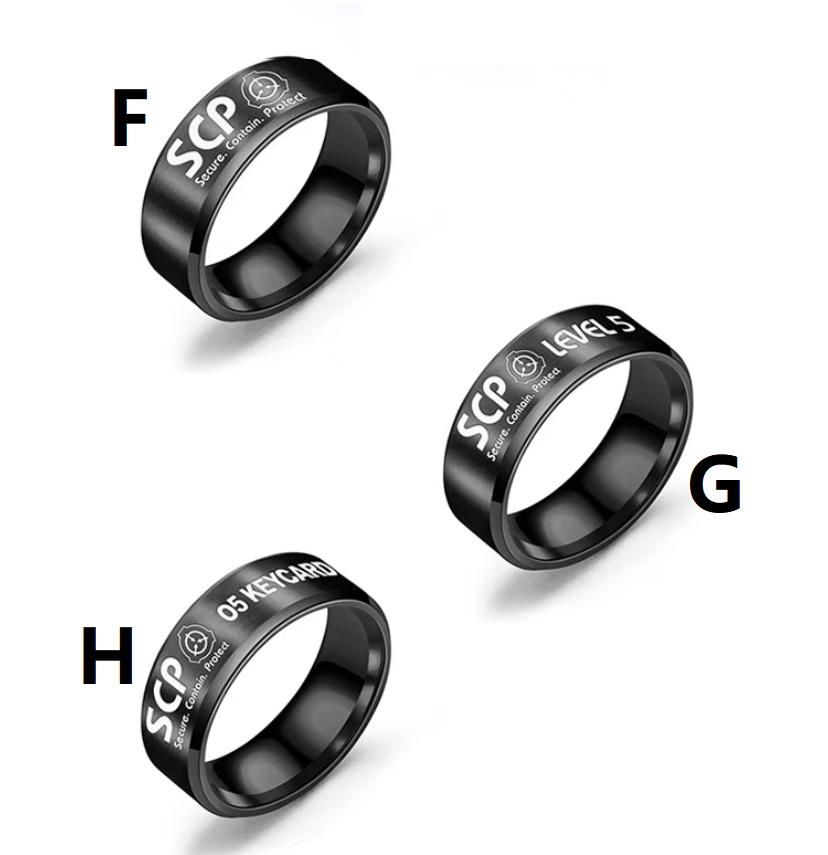 【SCP財団】指輪 ネックレス利用可