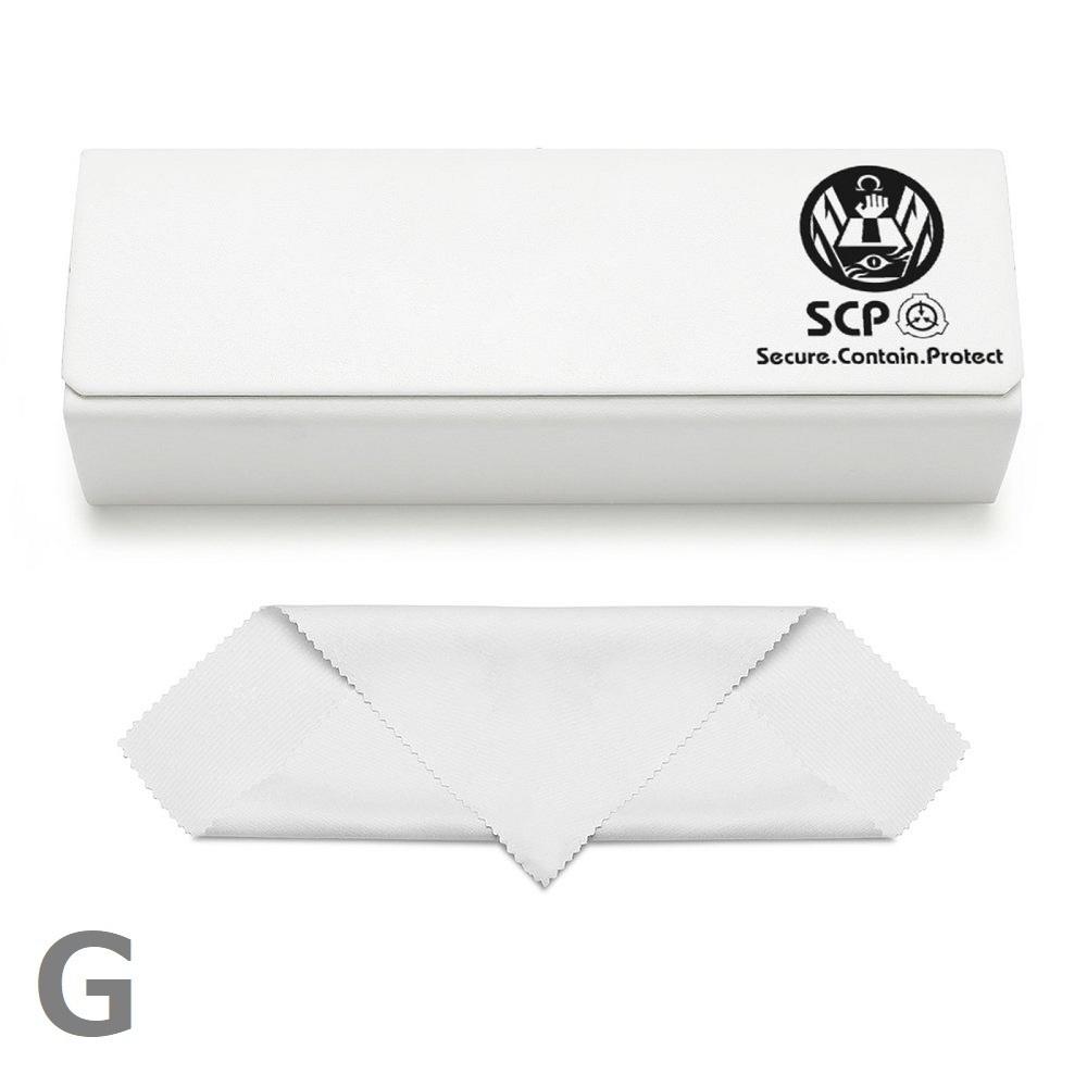 【SCP財団機動部隊】⑧種類 PUレザー メガネケース