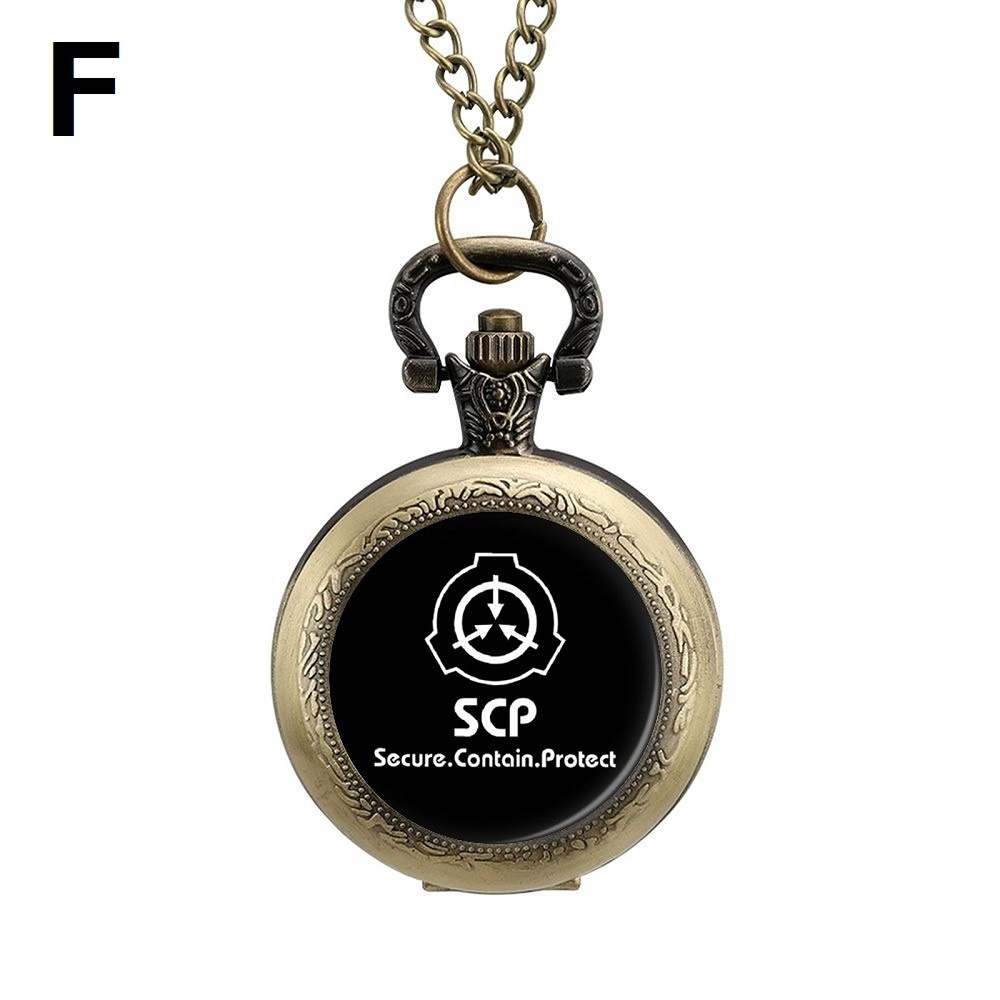 【⏱SCP財団】10種類 懐中時計 銅色(バッテリー付き)