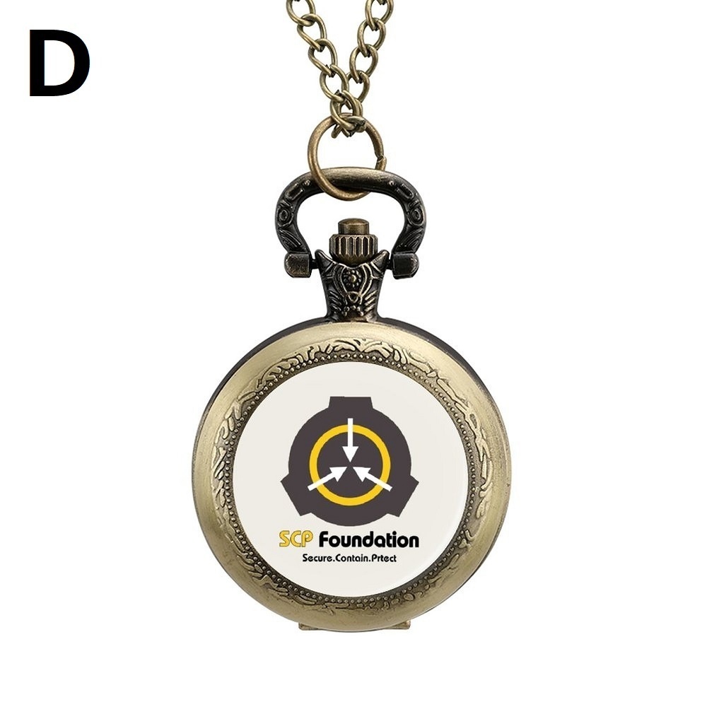 【⏱SCP財団】10種類 懐中時計 銅色(バッテリー付き)