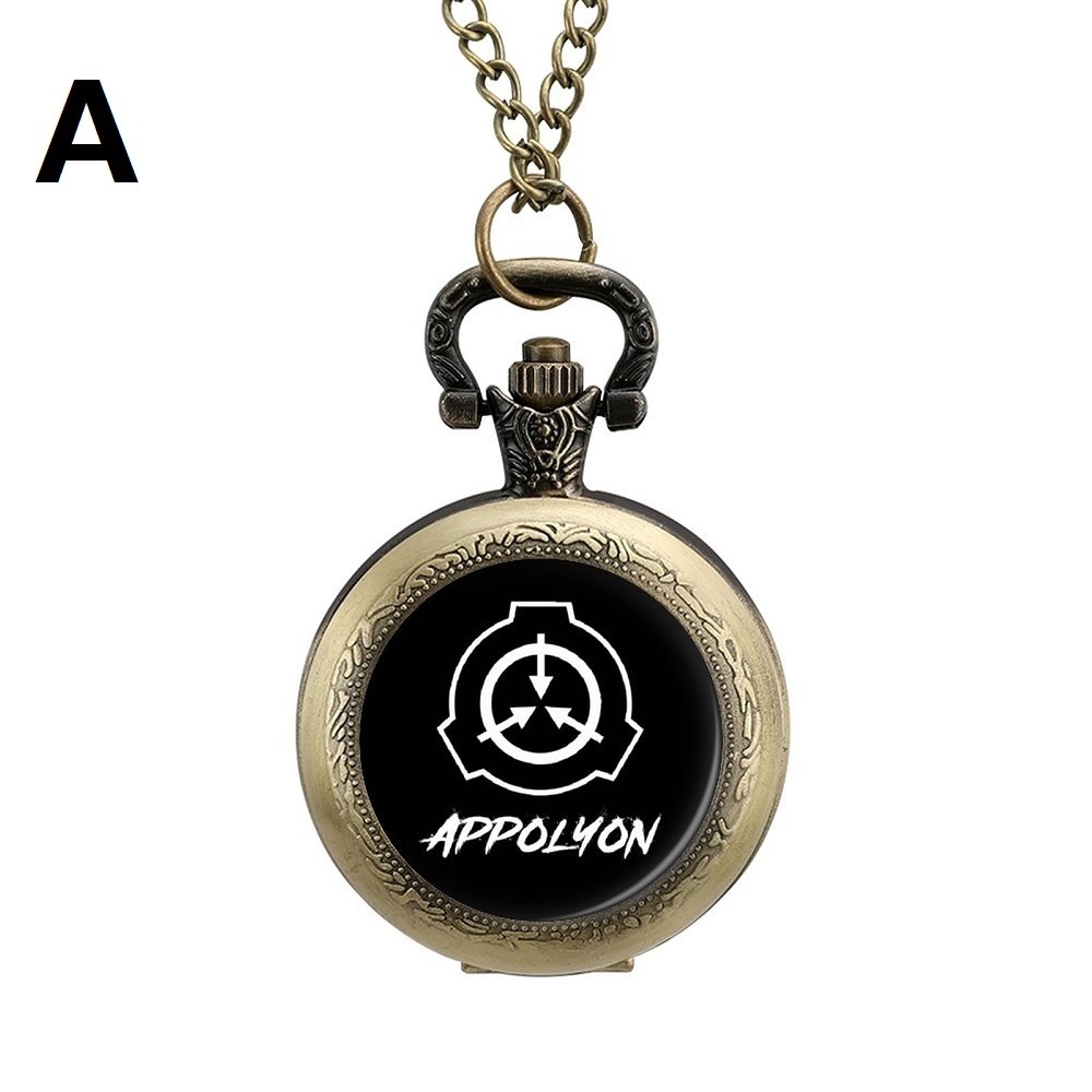 【⏱SCP財団】10種類 懐中時計 銅色(バッテリー付き)