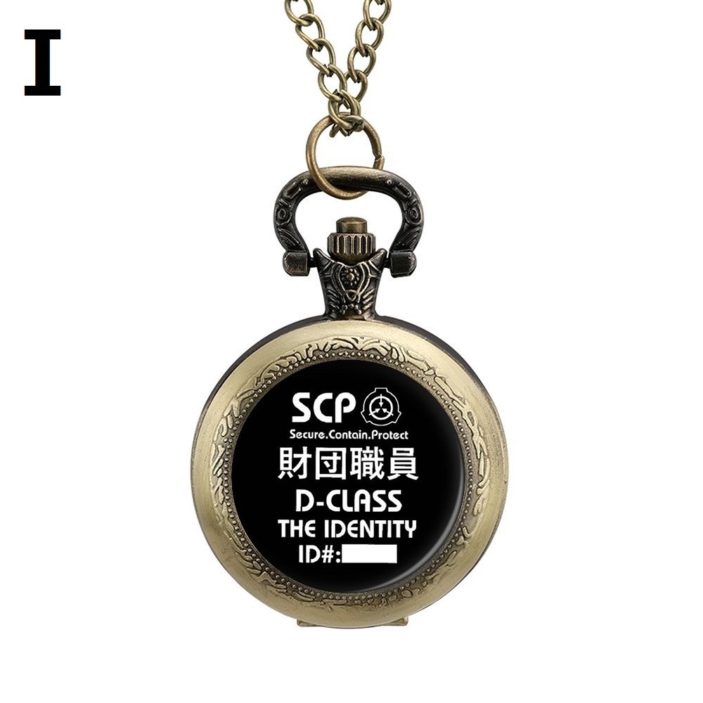 【⏱SCP財団】10種類 懐中時計 銅色(バッテリー付き)