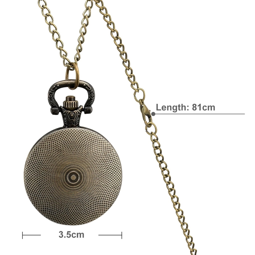 【⏱SCP財団】10種類 懐中時計 銅色(バッテリー付き)