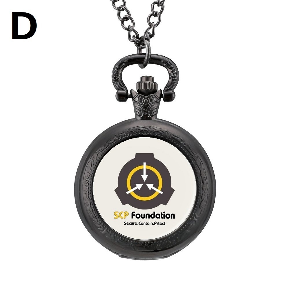 【⏱SCP財団】10種類 懐中時計 黒(バッテリー付き)