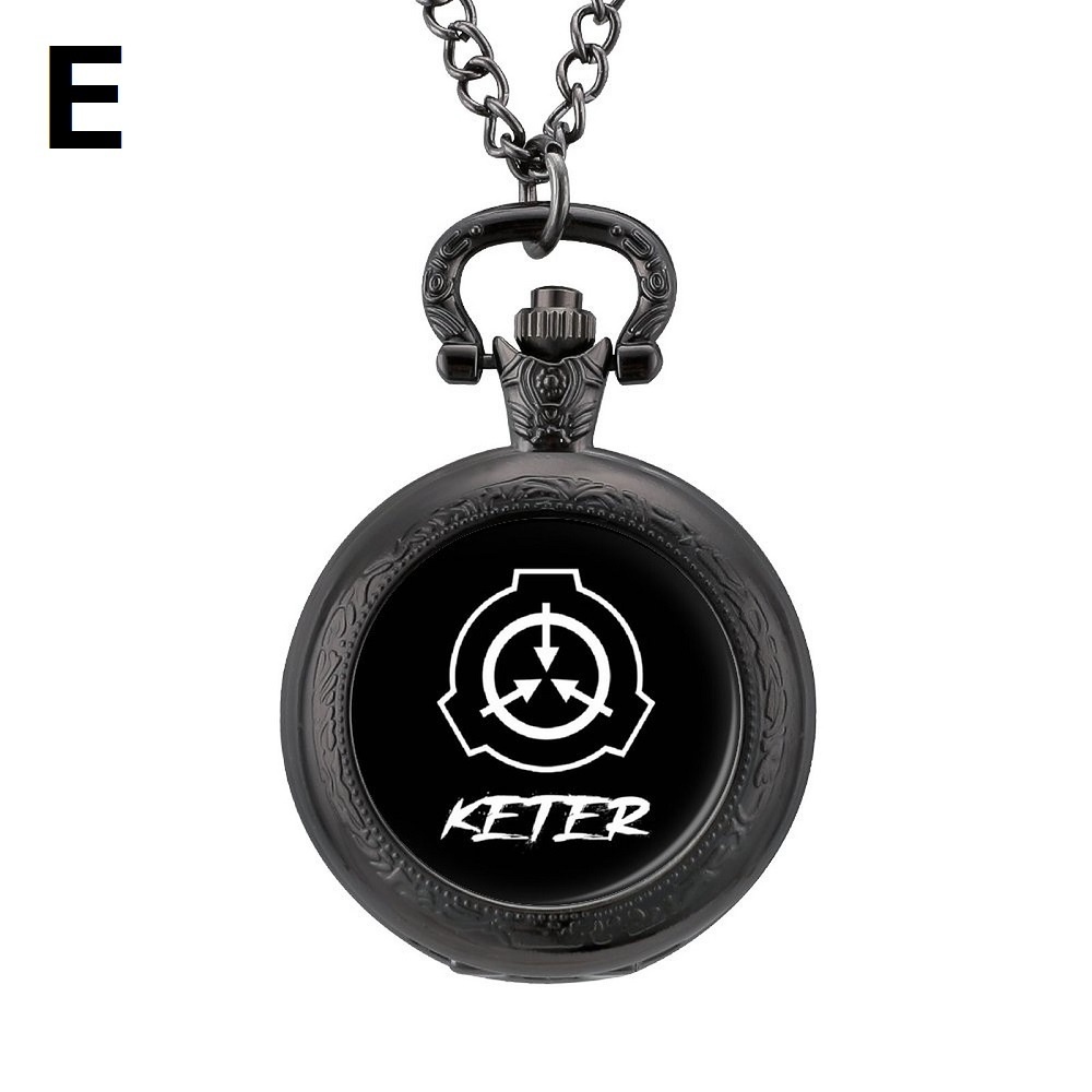 【⏱SCP財団】10種類 懐中時計 黒(バッテリー付き)