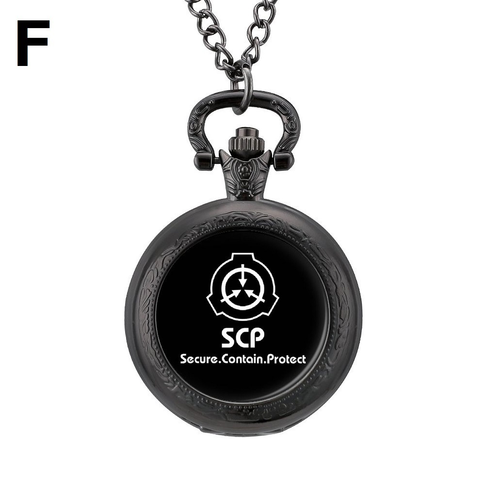 【⏱SCP財団】10種類 懐中時計 黒(バッテリー付き)