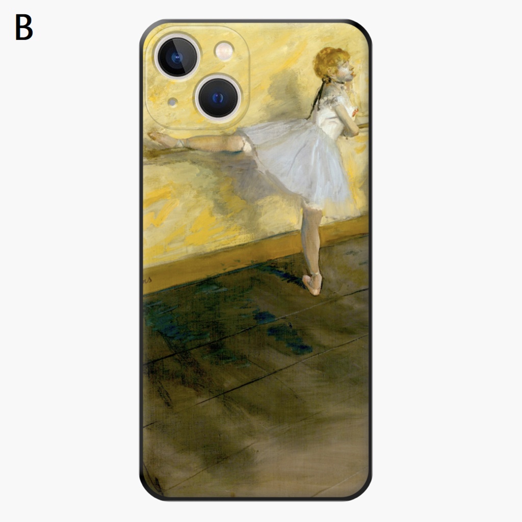 【バレエ少女】ソフトiPhoneケース(iPhone14シリーズ追加)