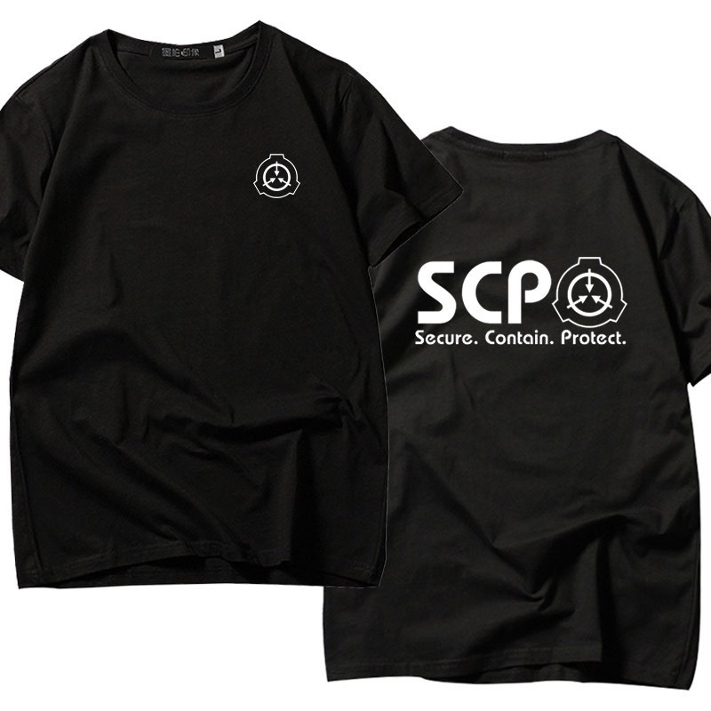 【SCP財団】白/黒/グレー Tシャツ