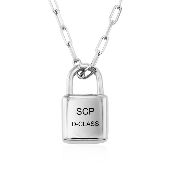 【SCP財団】D-CLASS ネックレス