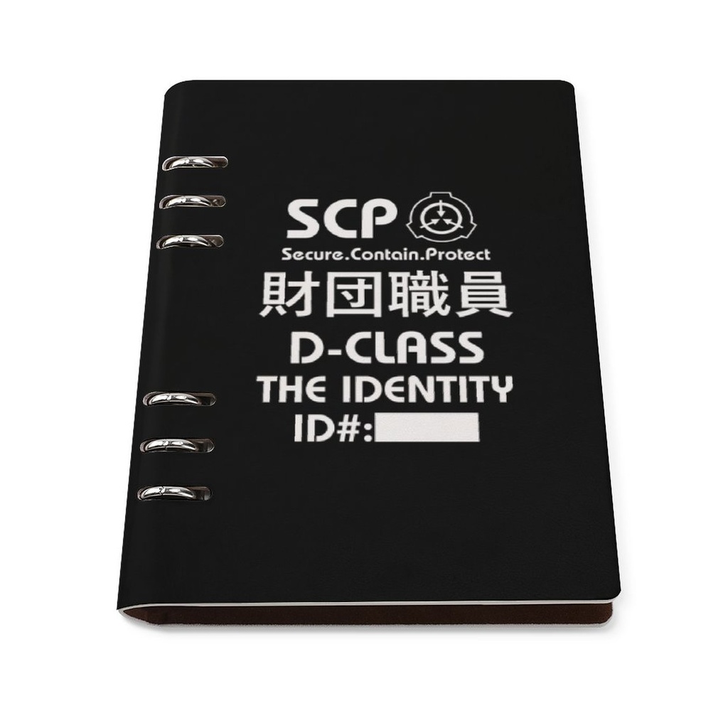 【SCP財団】PUレザー A5ノート Design-6