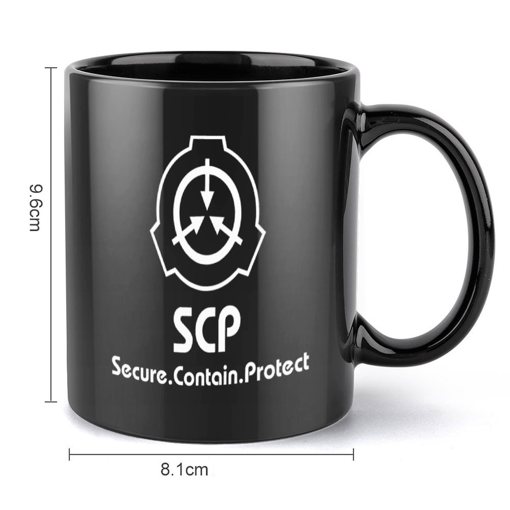【SCP財団】4種 黒 マグカップ