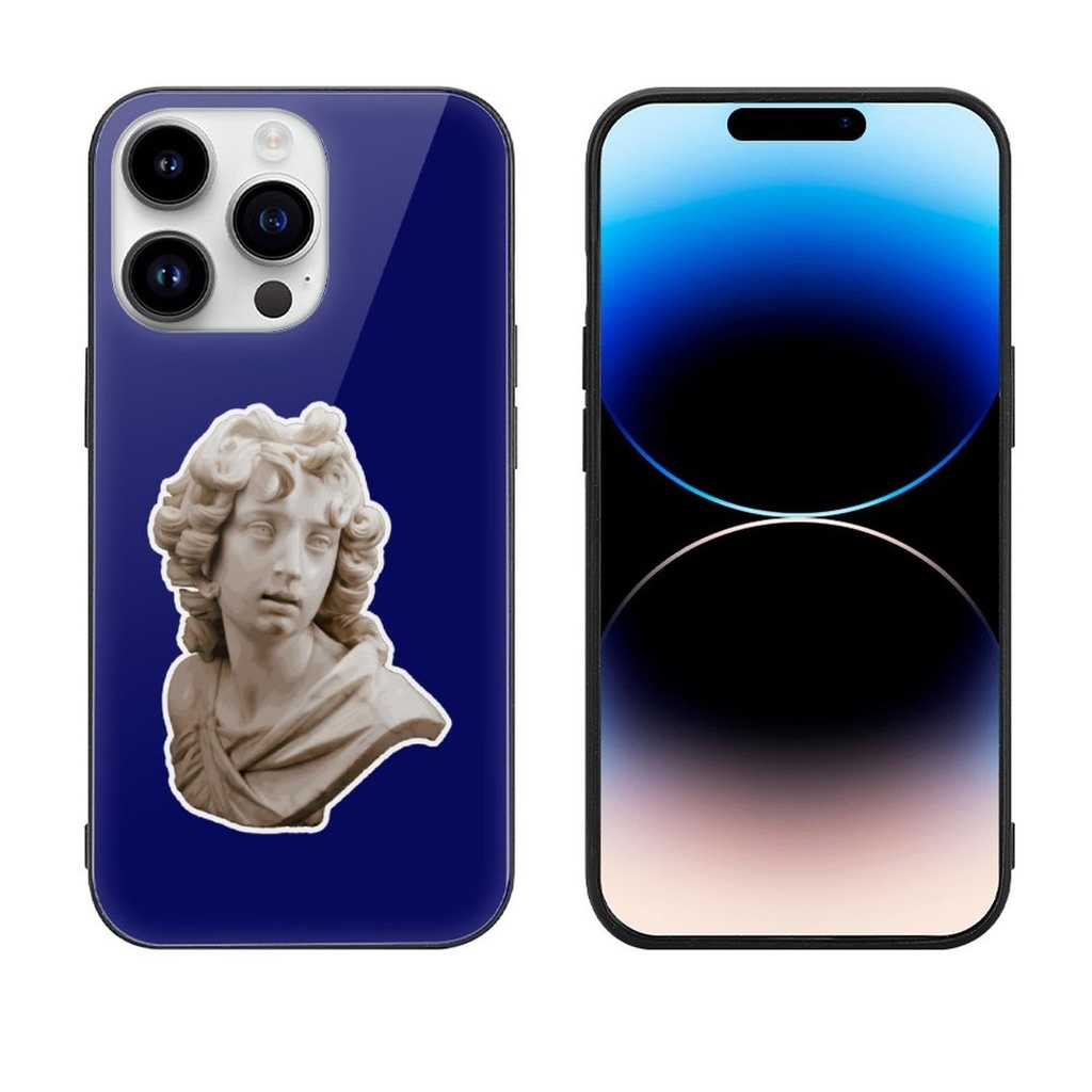 【Bust of a Youth】強化ガラス iPhoneケース (iPhone14シリーズ追加)
