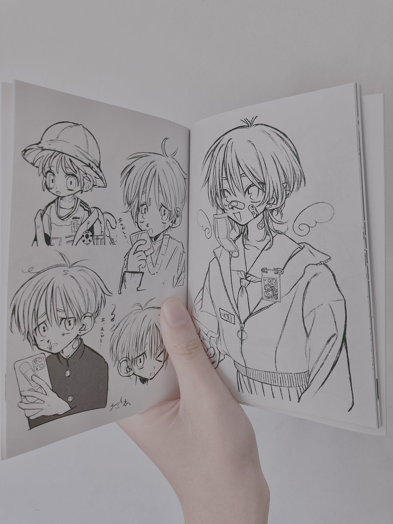 『落書き線画集』