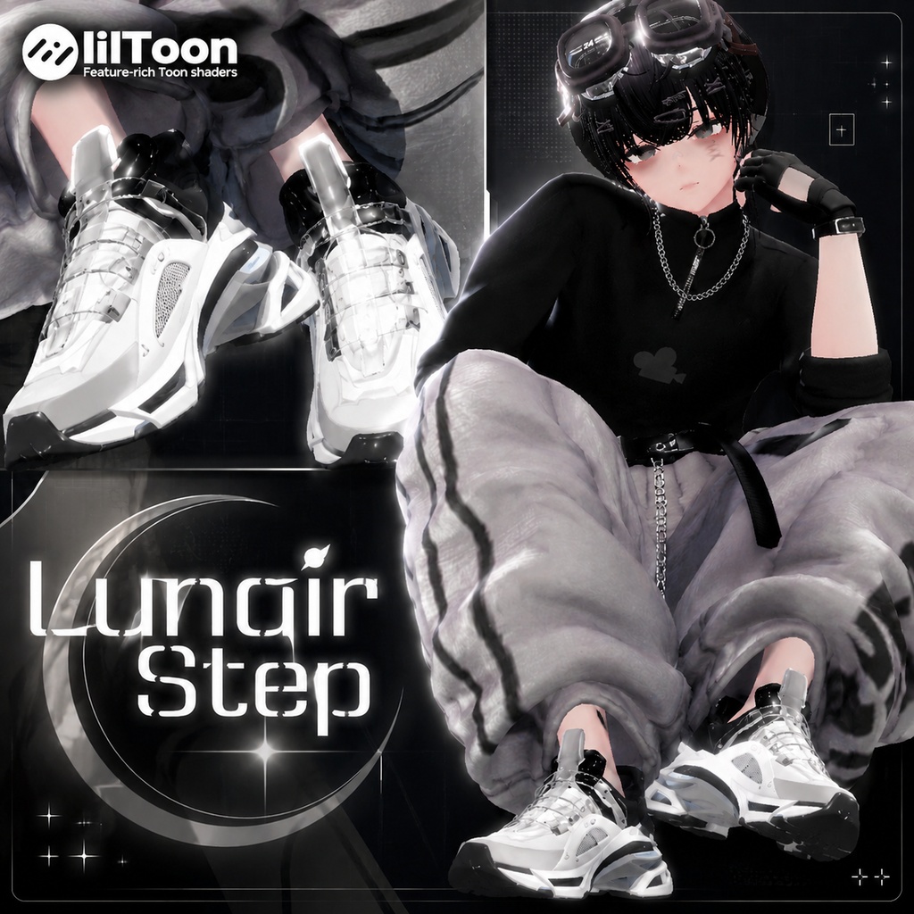 【複数アバター対応】Lunair Step